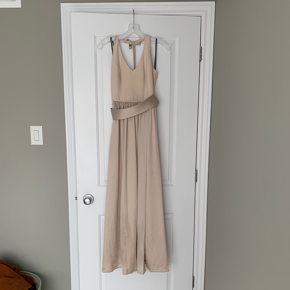 White by Vera Wang Bridesmaid Dress In Champagne